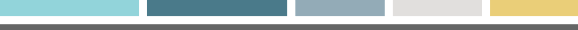 Color Palette- AnchorWell, bright blue, deep jade, blue/grey, ivory, buttercup yellow.
