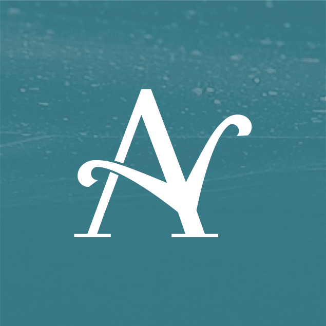 AnchorWell Mark - the letter A with the an anchor creating one of the legs of the A.